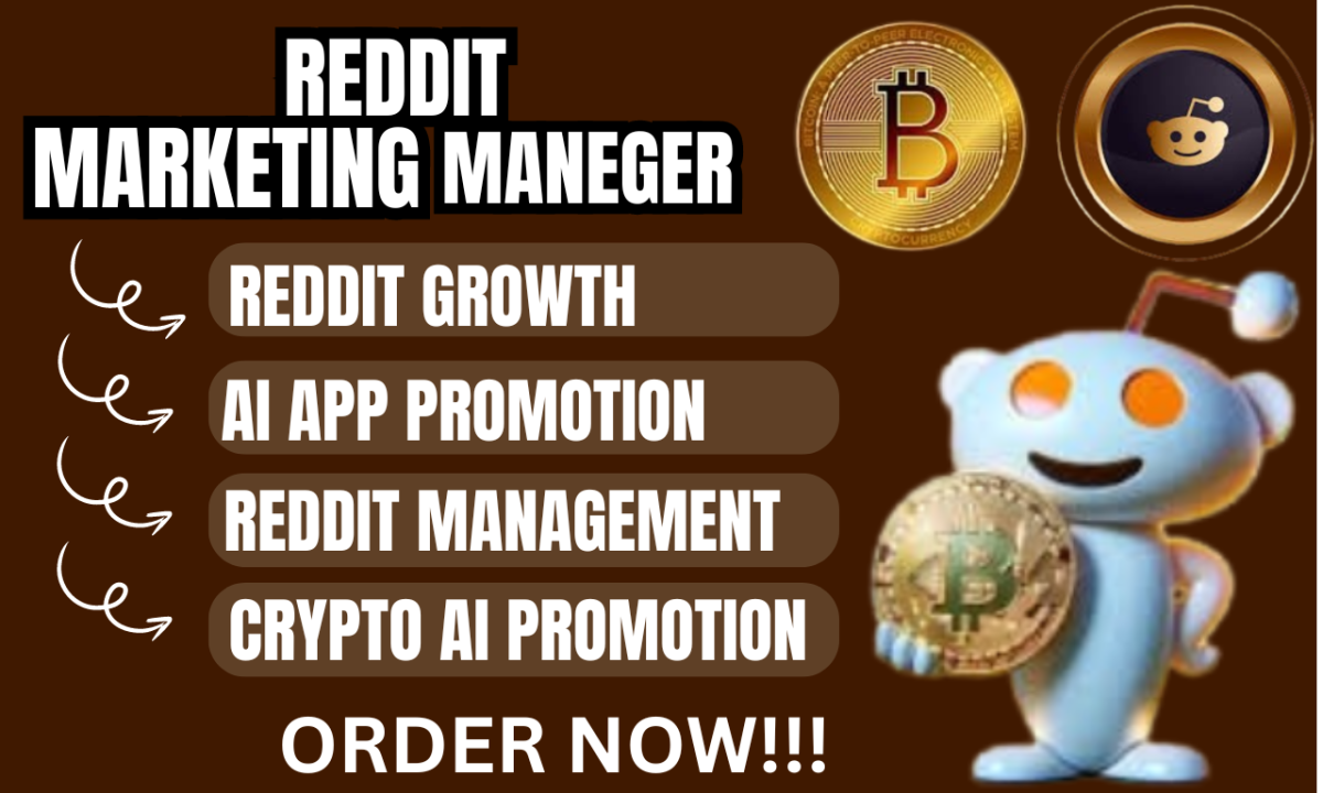 I Will Help You Boost Your Crypto AI App with Reddit Management and Growth Strategies