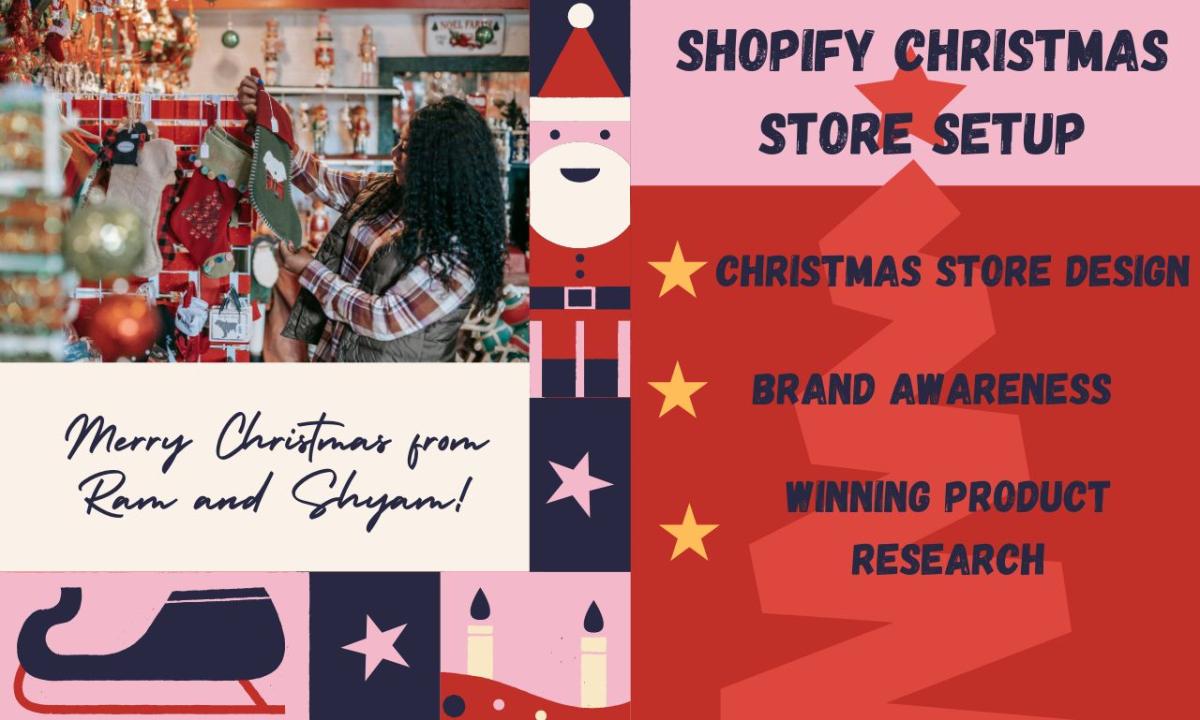 I Will Build a Shopify Christmas Store for 2024 Focused on Dropshipping to Maximize Your Sales