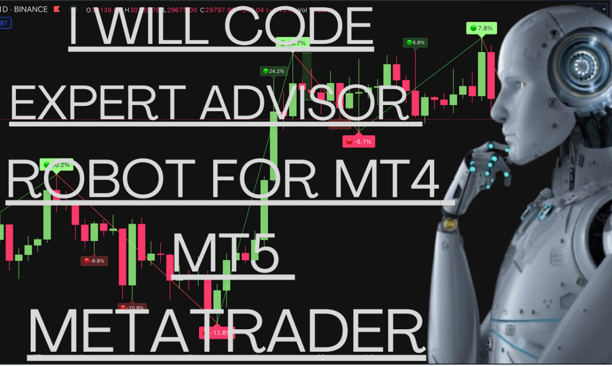 I Will Code Expert Advisor Robot for MT4 MT5 MetaTrader