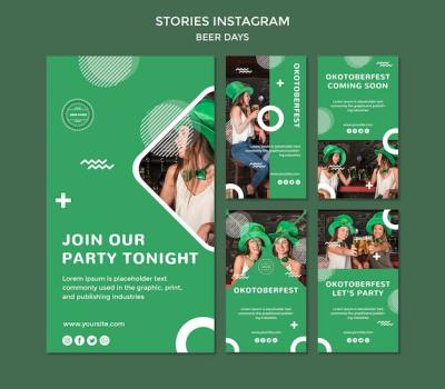 Beer Day Stories Instagram Concept – Free Download