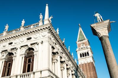 Beautiful Old Building Under Blue Sky in Saint Marks Square – Free Download