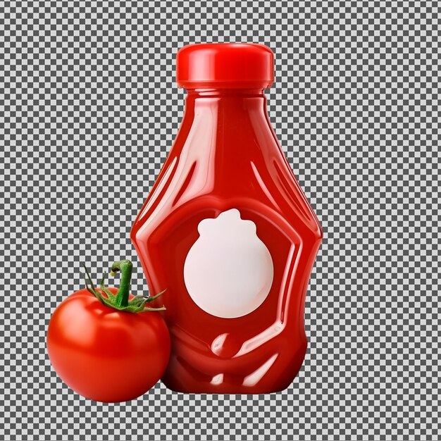 A Bottle of Cherry Tomato Next to a Tomato – Free Download