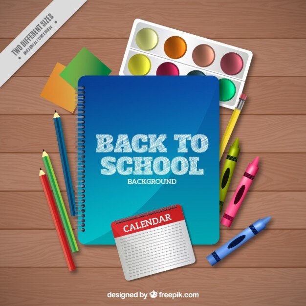 Back to School Materials Background – Free Stock Photo, Download for Free