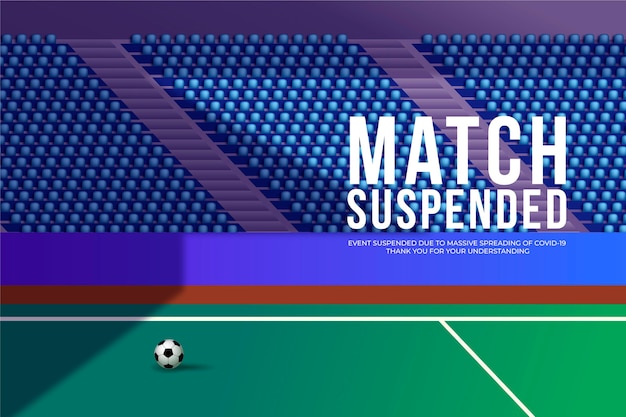 Cancelled Sporting Events Background – Free Download