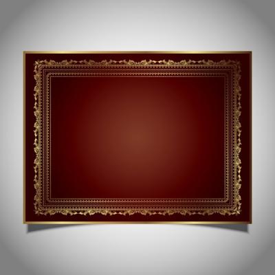 Decorative Frame in Metallic Gold Colors – Free Stock Photo, Download for Free