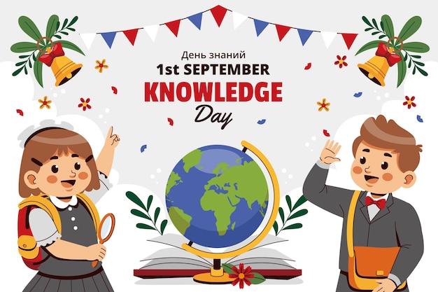 Background for Knowledge Day Celebration – Free Download