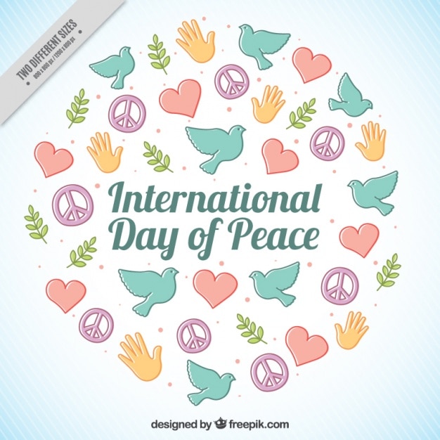 Background Design for International Day of Peace – Free Stock Photo Download