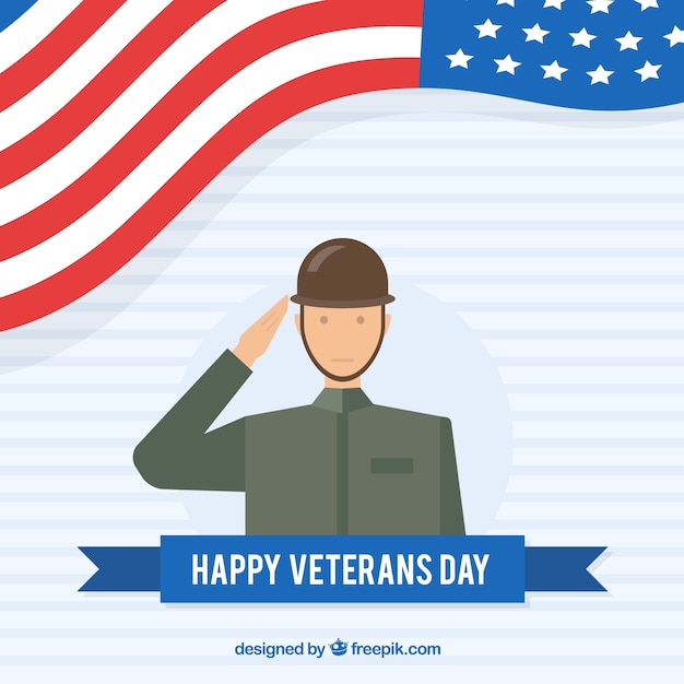 Flat Veterans Day Design – Free Stock Photos for Download