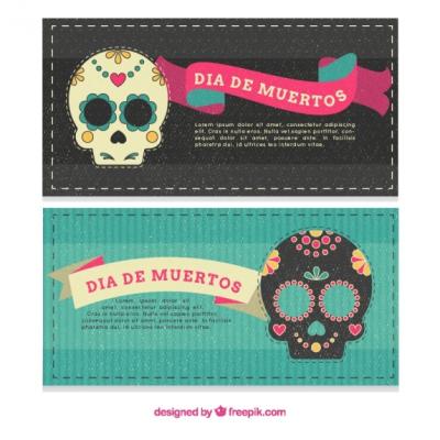 Stunning Day of the Dead Banners – Free to Download