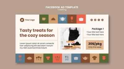 Catering Template Design – Free Download of PSD Templates