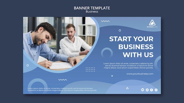 Creative Business Concept Banner Design – Free Download