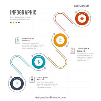 Infographic Steps Design – Free to Download