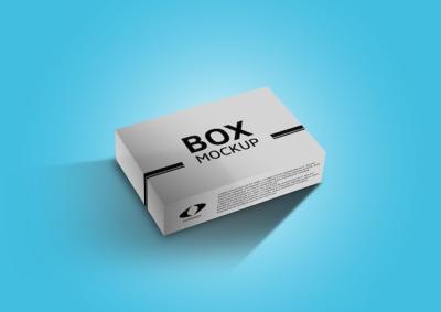 Close Up Box Mockup Design – Free Download