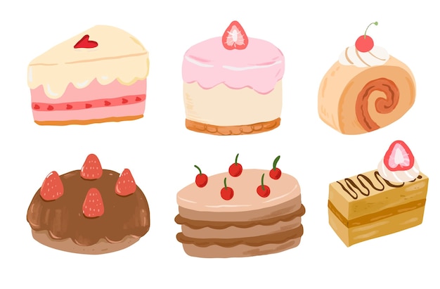 Cakes from the Past: Explore Our Collection of Delicious Vector Templates – Free Download