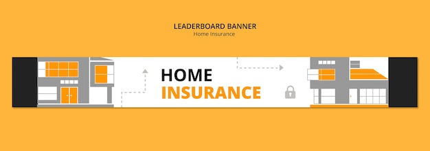 Home Insurance Template Design for PSD – Free Download