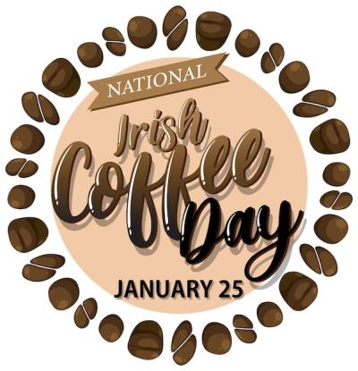 National Irish Coffee Day Banner Design – Free Download