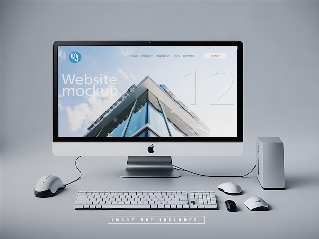 iMac Mockup PSD – Free Download for Stunning Presentations