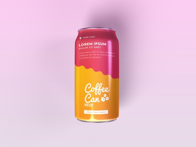 Cool Can Mockup Design – Download Free Stock Photo