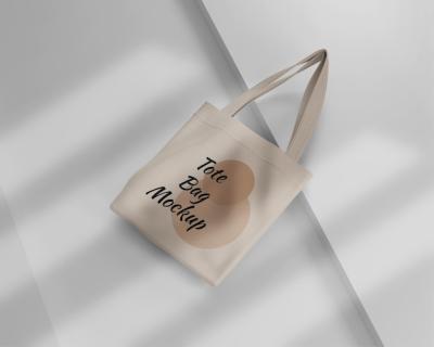 Minimalist Pastel Bag Mockup – Free to Download