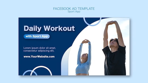 Dynamic Sport and Training Social Media Promo Template – Free Download