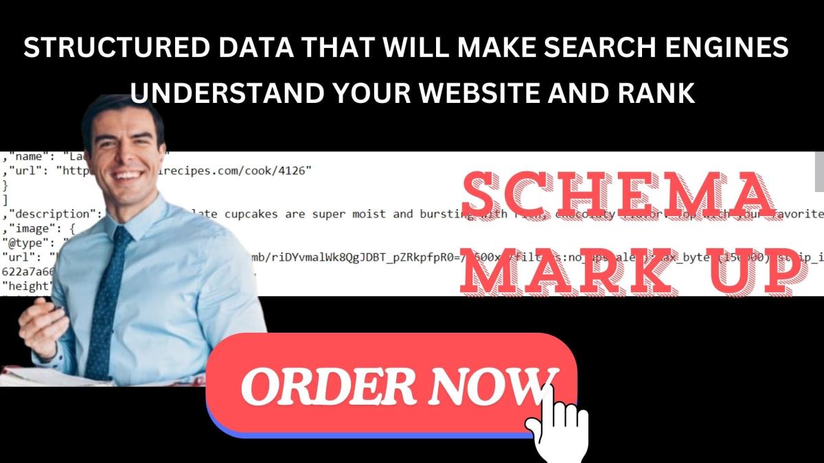 I Will Do Advanced Schema Markup, Rich Snippet, Structured Data