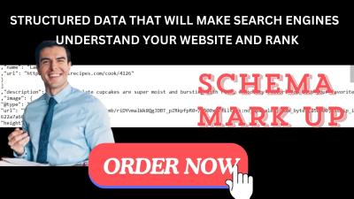 I Will Do Advanced Schema Markup, Rich Snippet, Structured Data