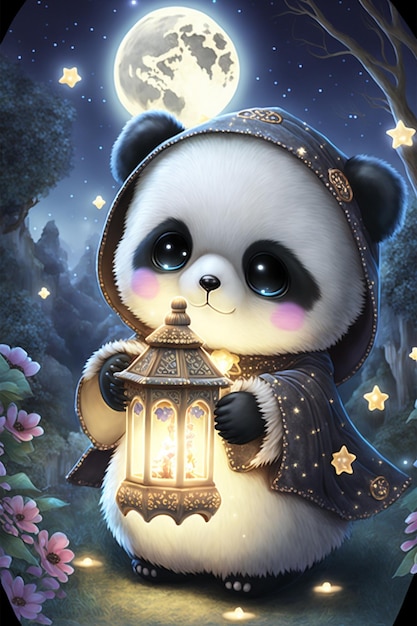 Christmas Panda Free Stock Photo – Download for Free