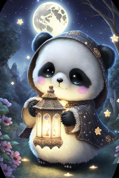 Christmas Panda Free Stock Photo – Download for Free