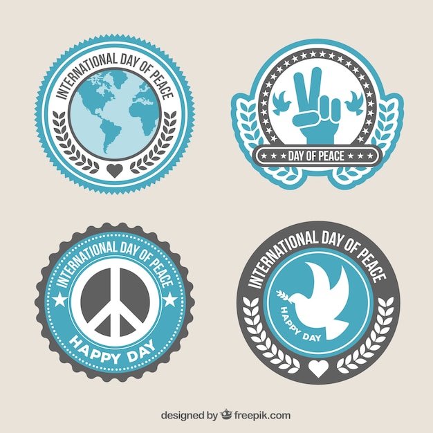 Badges for International Day of Peace – Free Stock Photo, Download Free