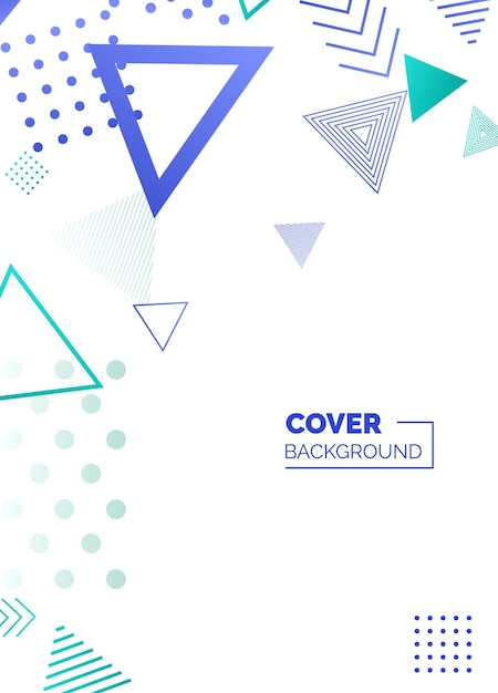 Covers Templates Set Featuring Bauhaus, Memphis, and Hipster Style Geometric Elements – Free Stock Photo Download