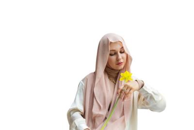 Portrait of Woman Wearing Hijab – Free Download