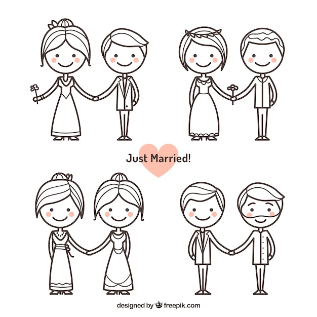 Just Married Couples Pack – Free Download