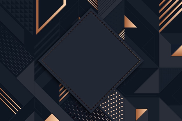 Gradient Geometric Shapes Background – Free Download