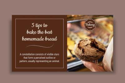 Bakery Banner Template Design – Free Download