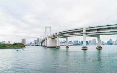 Rainbow Bridge in Odaiba, Tokyo – Free Stock Photo Download