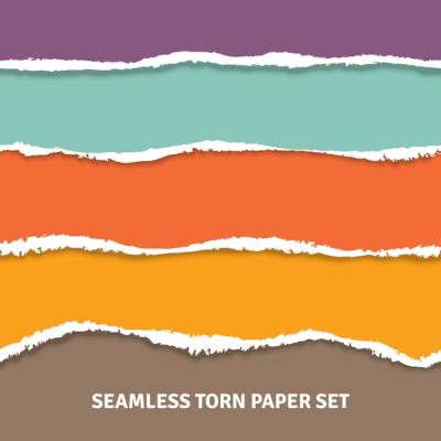 Seamless Torn Paper Concept – Free Stock Photo for Download