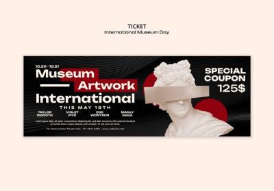 International Museum Day Template Design – Download Free Stock Photo