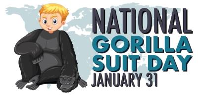 National Gorilla Suit Day Banner – Free Download