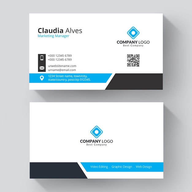 Creative Business Card Design – Free Download