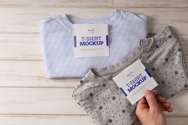 Label Mock-up on Clothing Fabric – Free Download