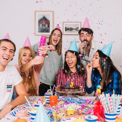 Colorful Happy Birthday Celebrations – Free Stock Photo for Download