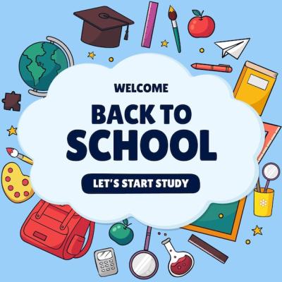 Back to School Season Hand Drawn Illustrations – Free Download