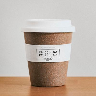 Reusable Cork Coffee Cup Mockup – Free Download