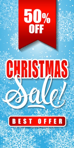 Best Offer Lettering for Christmas Sale – Free to Download