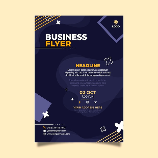 General Business Flyer – Free Download, Download Free Stock Photo