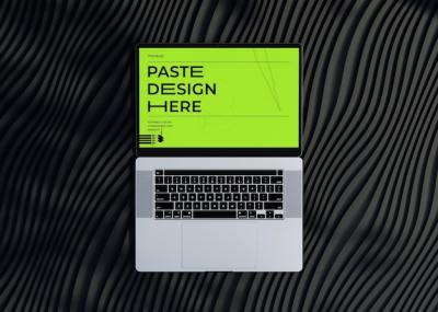 A Laptop Displaying the Word ‘Past’ – Free Stock Photo to Download