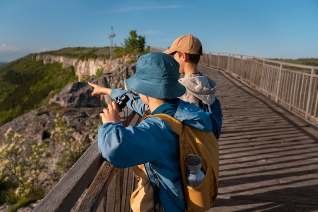 Kids Exploring Nature – Free Stock Photo for Download