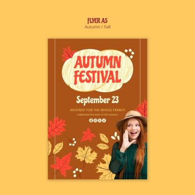 Autumn Template Design – Free Download