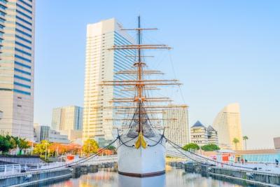 Nippon Maru Boat in Yokohama, Japan – Historic Training Ship for Free Download