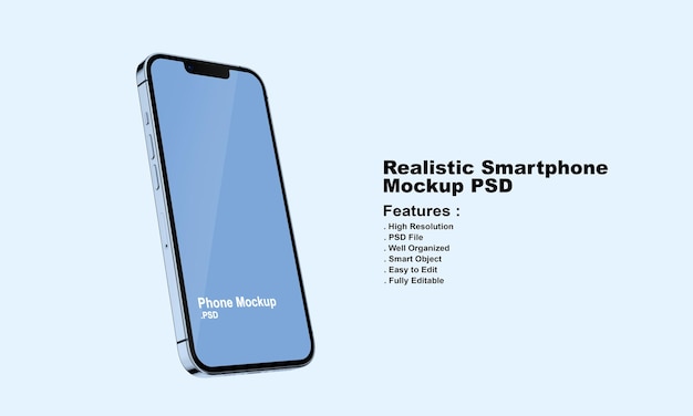 Realistic Premium Smartphone Mockup – Free to Download